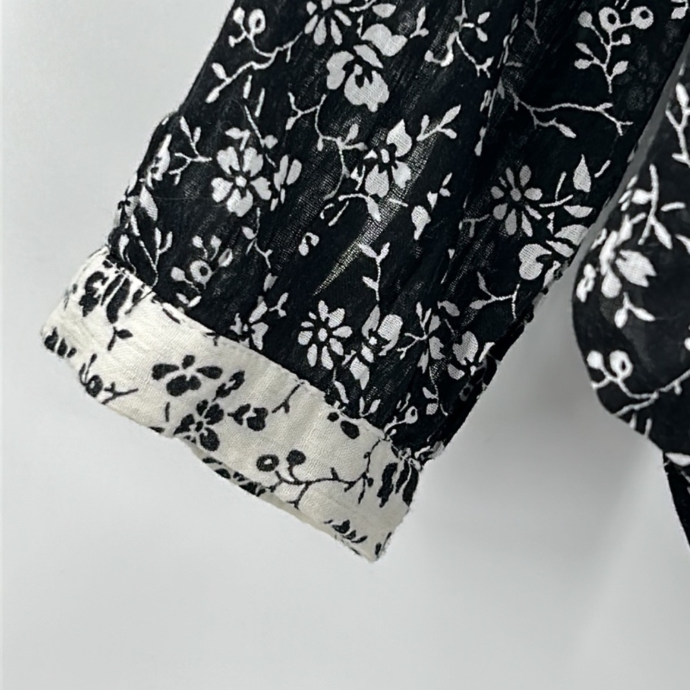 Madewell Print-Mix Meadow Shirt in Branch Floral Size XS - Picture 5 of 8